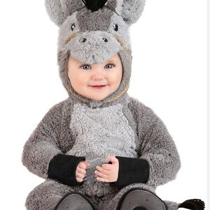 Shrek Donkey Costume – Toddler Size (1–2 Years)